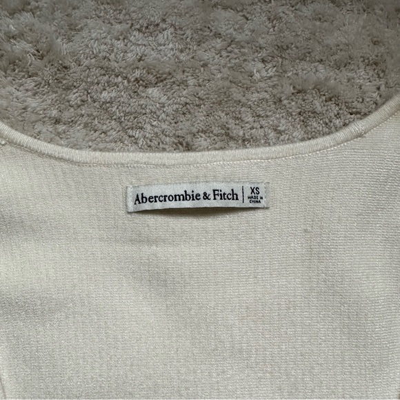 Abercrombie Long-Sleeve Ottoman Squareneck Top - Picture 4 of 7